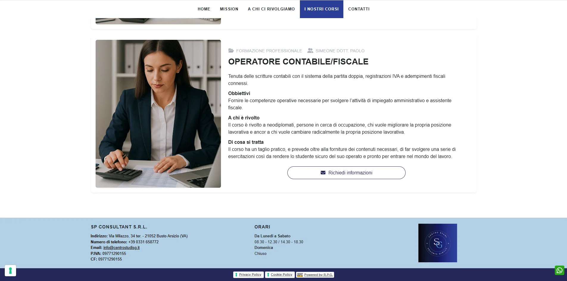 centrostudisg.dg — immagine 3