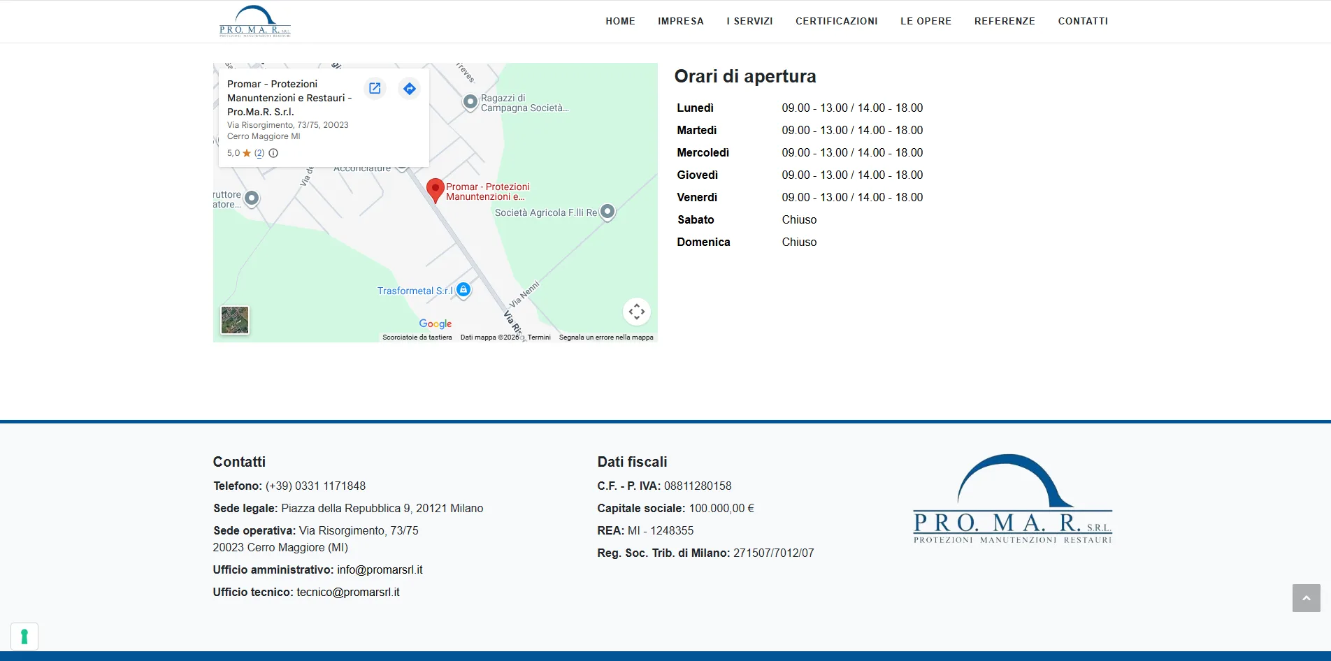 promarsrl.it — immagine 7